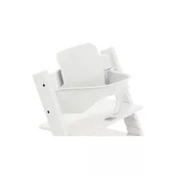 Cadeira alta Stokke Tripp Trapp com conjunto de oferta para bebé
