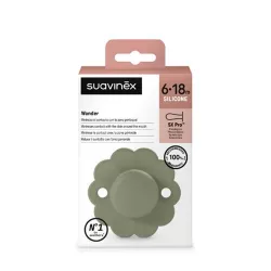 PACK Chupeta Suavinex Wonder SX PRO 6M/18M com pinça