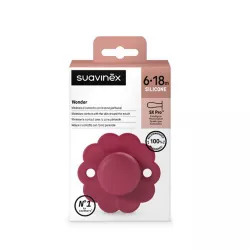 PACK Chupete Suavinex Wonder SX PRO 6M/18M con Pinza
