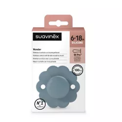 PACK Chupete Suavinex Wonder SX PRO 0M/6M con Pinza