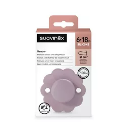 PACK Chupete Suavinex Wonder SX PRO 0M/6M con Pinza
