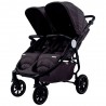 Silla gemelar Baby Monsters Easy Twin 3S Negra
