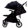 Silla gemelar Baby Monsters Easy Twin 3S Negra