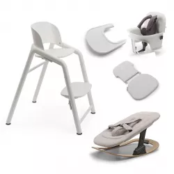 Cadeira alta evolutiva Bugaboo GIRAFFE com redutor e tabuleiro para bebé