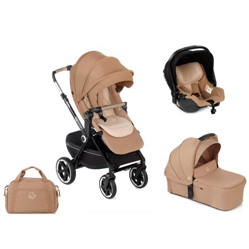 Cochecito Trío Jane Crosslight 3 Sweet con Bolso y Koos i-size R1