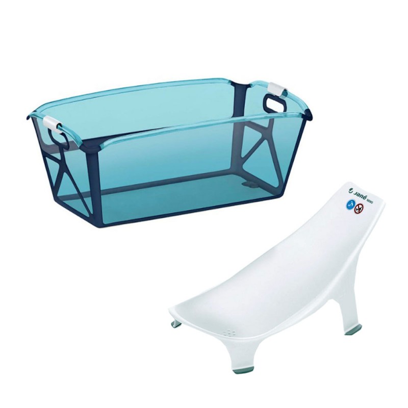 Banheira dobrável JANE Oasis com espreguiçadeira Nemo