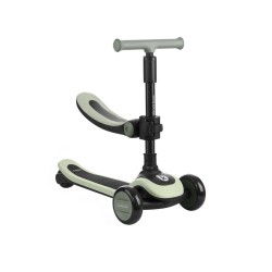 Trotinete 2 em 1 KikkaBoo TREO com assento e guiador ajustáveis em altura