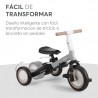 Triciclo con barra KikkaBoo FLiP 5 en 1