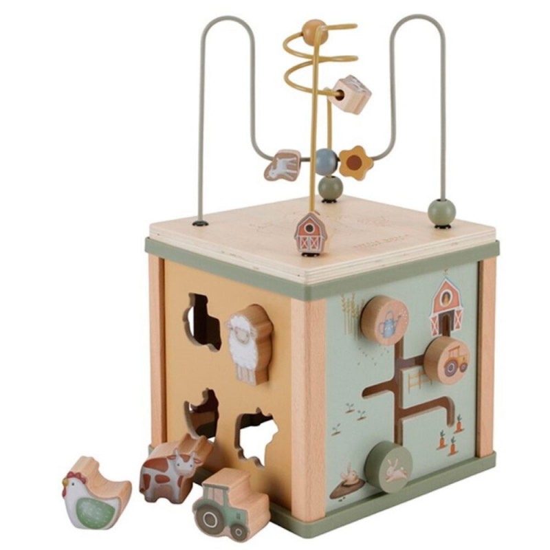 Cubo de actividades Little Dutch Pequeña Granja