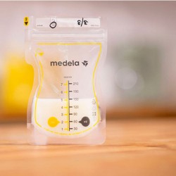 Sacos de armazenamento Medela para leite materno 50 unidades