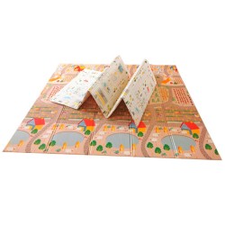 Tapete de brincar Asalvo Farm & City Dobrável XXL 200 x 180