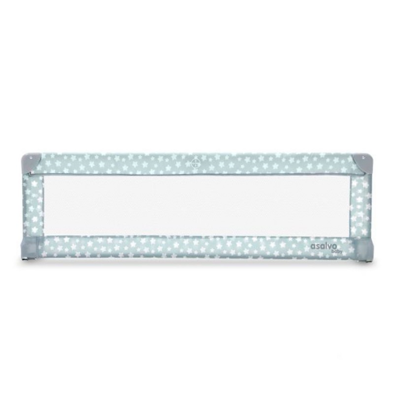 Barreira de cama Asalvo 2 em 1 estrela 150cm cinzento