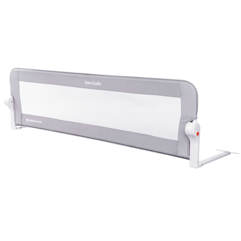 Barreira de cama Kikka Boo dobrável 150 cm Cinzento
