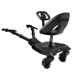 Scooter de plataforma com assento Kikka Boo ALLY com volante