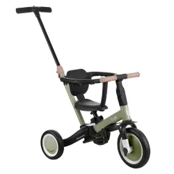 Cochecito Gemelar Mast M TWIN X2 manillar regulable con un capazo