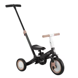 Cochecito Gemelar Mast M TWIN X2 manillar regulable con un capazo