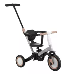 Cochecito Gemelar Mast M TWIN X2 manillar regulable con un capazo