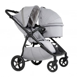 Carrinho de bebé duplo Mast M Guiador regulável TWIN X2 com alcofa