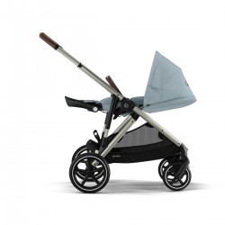 Carrinho de bebé para gémeos Cybex e-Gazelle S para 2 irmãos seguidos