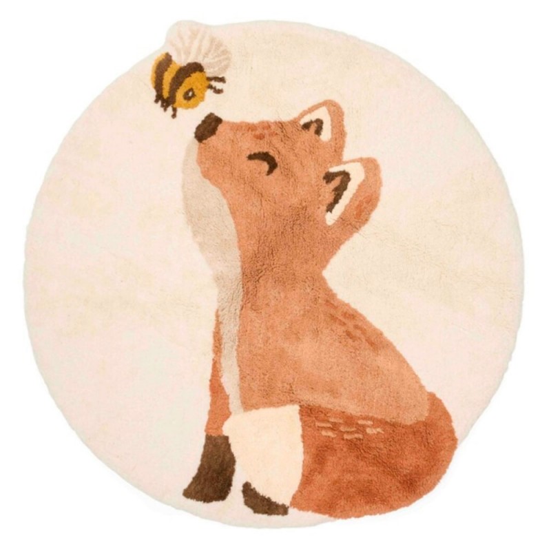 Alfombra Little Dutch Zorro 110x110 cm Forest Friends