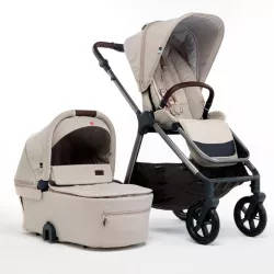 Carrinho de bebé Duo Mast M5X com mochila e plástico