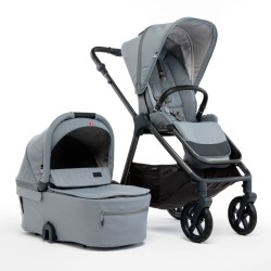 Carrinho de bebé Duo Mast M5X com mochila e plástico