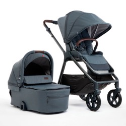 Carrinho de bebé Duo Mast M5X com mochila e plástico