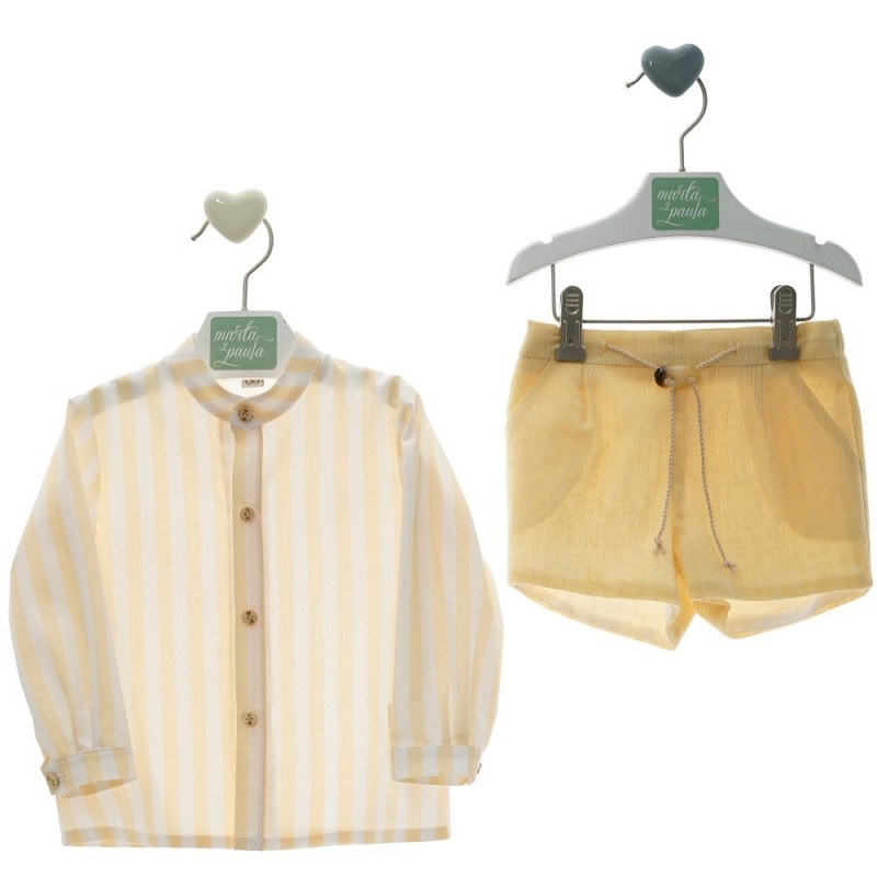 Conjunto para bebé Marta y Paula Zodiaco manga comprida