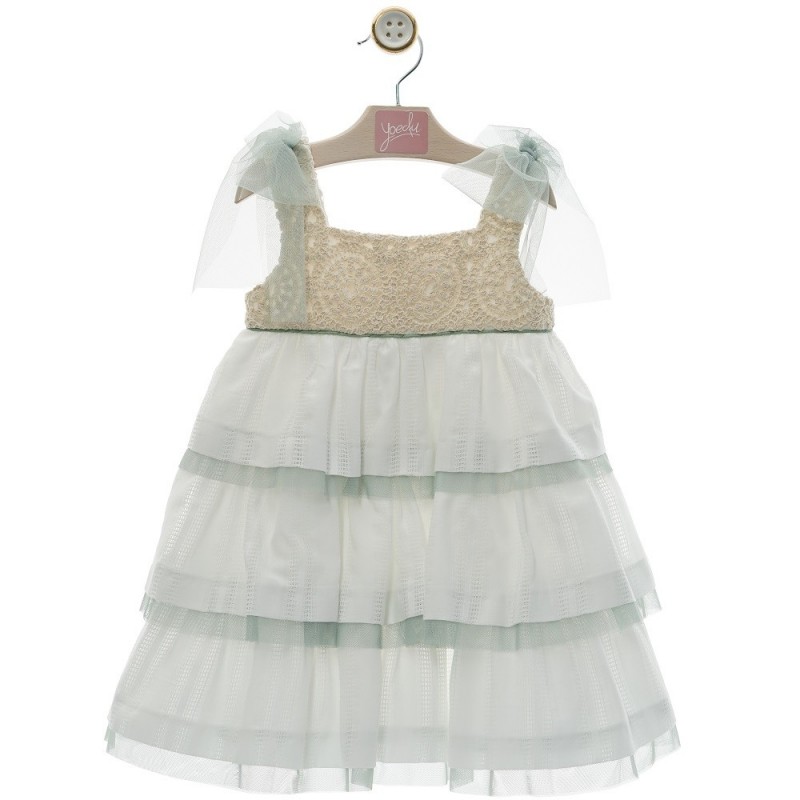 Vestido Infantil Yoedu Romance