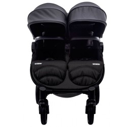 Carrinho de bebé duplo Baby Monsters Easy Twin 4 com 2 alcofas