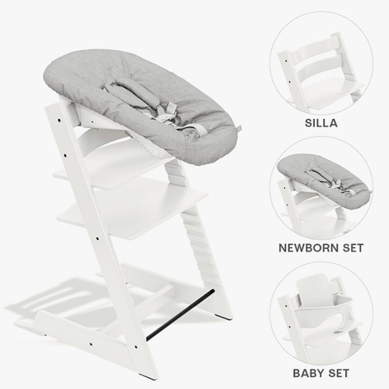 Bundle Trona Stokke Tripp Trapp con Baby Set² y Newborn Set