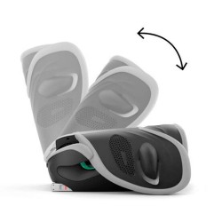 Cadeira auto Cybex SOLUTION G 2 I-Fix Plus com apoio para os pés