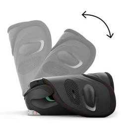 Silla auto Cybex SOLUTION G 2 I-Fix con reposapies
