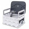 Cadeira alta portátil Nikidom Flat Pack ultra compacta cinzenta