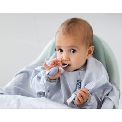 Baberos Bibado con broche para cubiertos con cubiertos