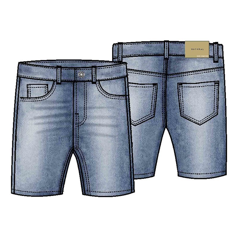 Bermudas Mayoral denim 5-pocket basic