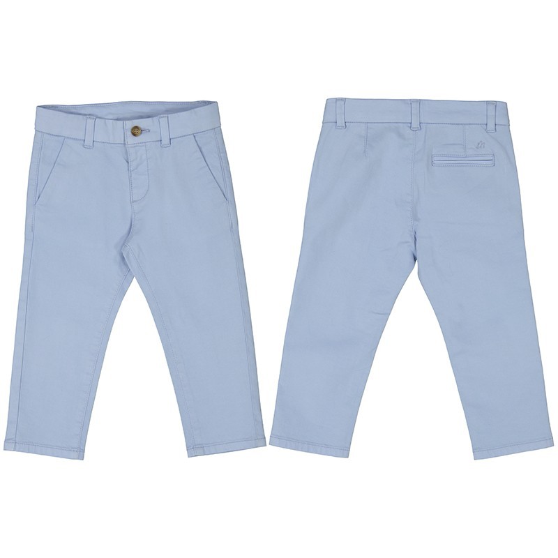 Calças Mayoral calças chino de sarja básicas