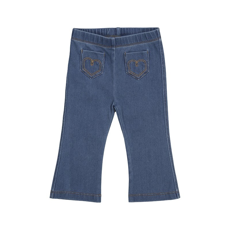 Leggings Mayoral calças de ganga de malha larga