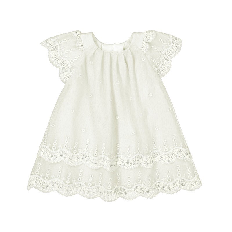 Vestido Mayoral tul bordado