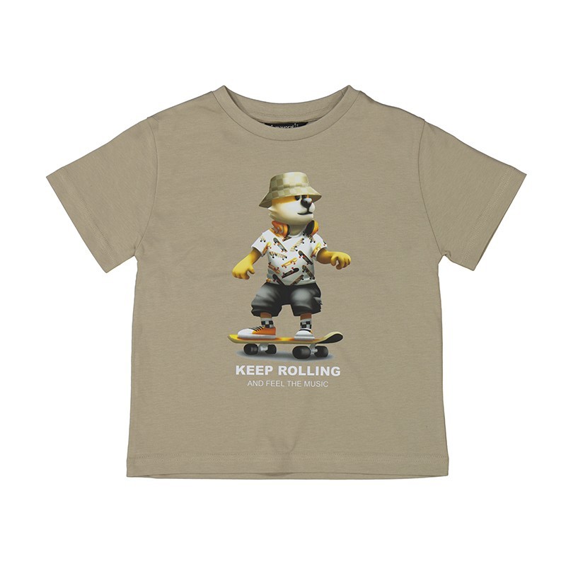 T-shirt Mayoral manga curta keep rolling