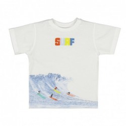 T-shirt Mayoral wave manga curta