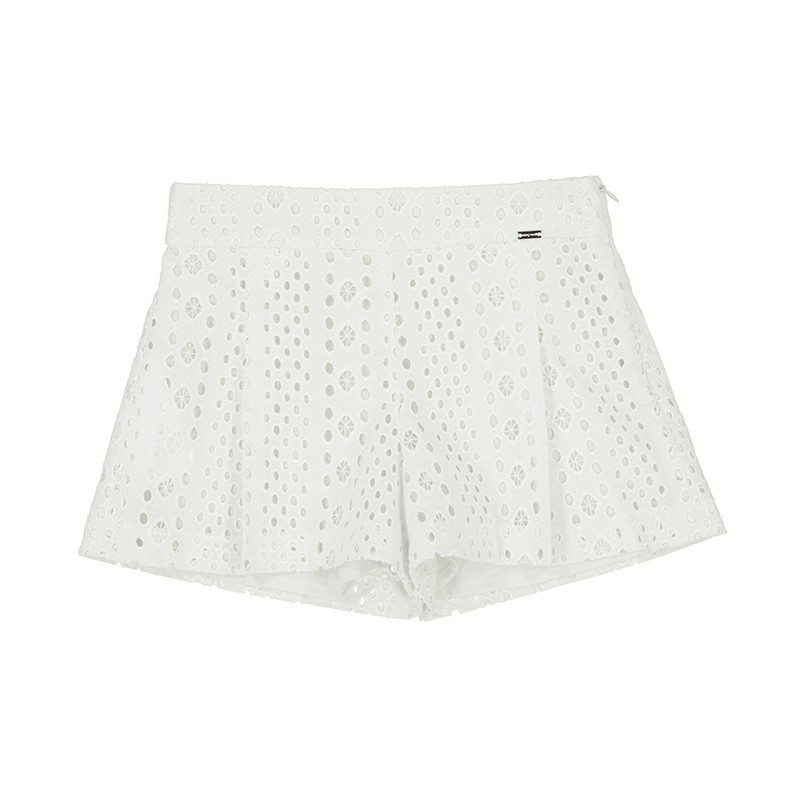 Calças Mayoral calções perfurados