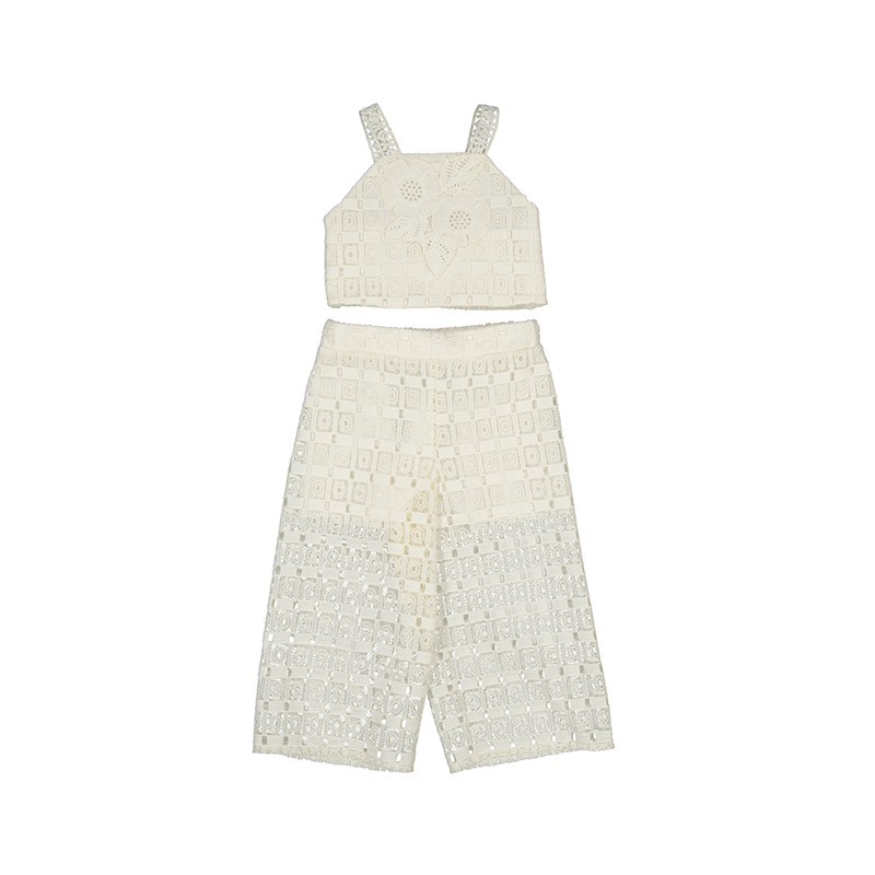 Conjunto pantalón largo Abel and Lula crochet