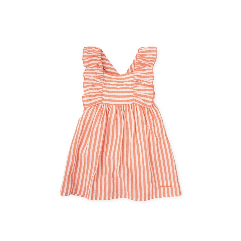 Vestido Tutto Piccolo Tortuga manga corta
