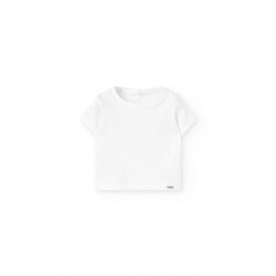 T-shirt Boboli malha canelada