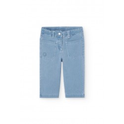 Pantalón Boboli denim punto