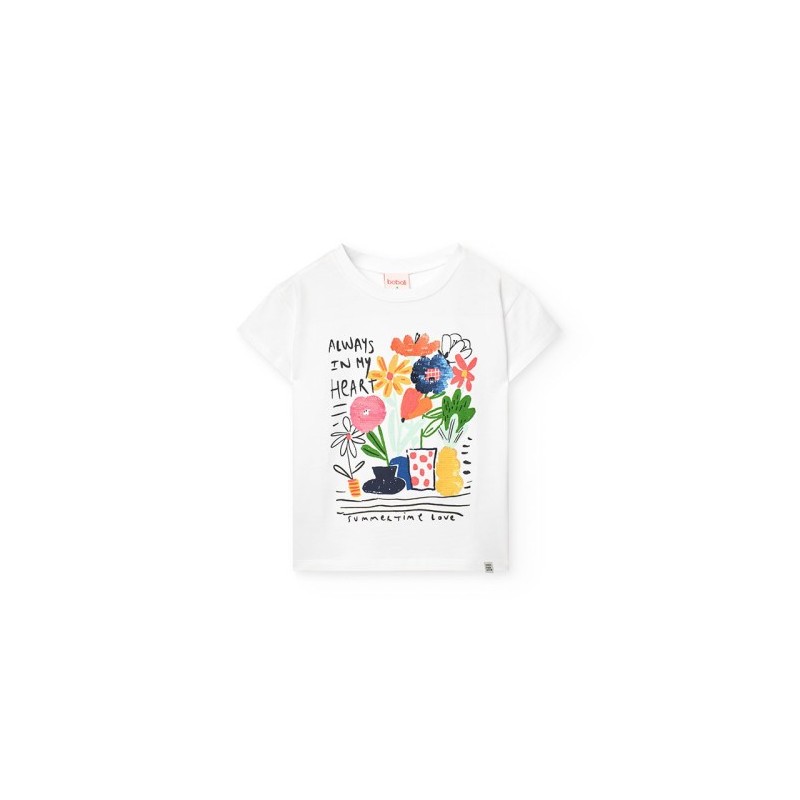Camiseta Boboli punto elástico