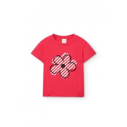 T-shirt Boboli malha flamé