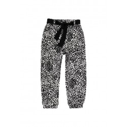 Calças Boboli malha estampada