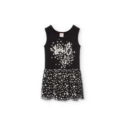 Vestido Boboli malha combinada